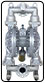 NDP-80 Aluminum Flange