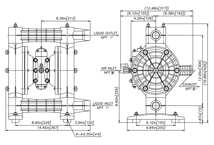 NDP-25 Polypropylene, NPT