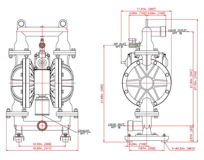 NDP-40 Cast Iron, NPT